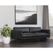 Rogers Cortina Black Leather Sofa